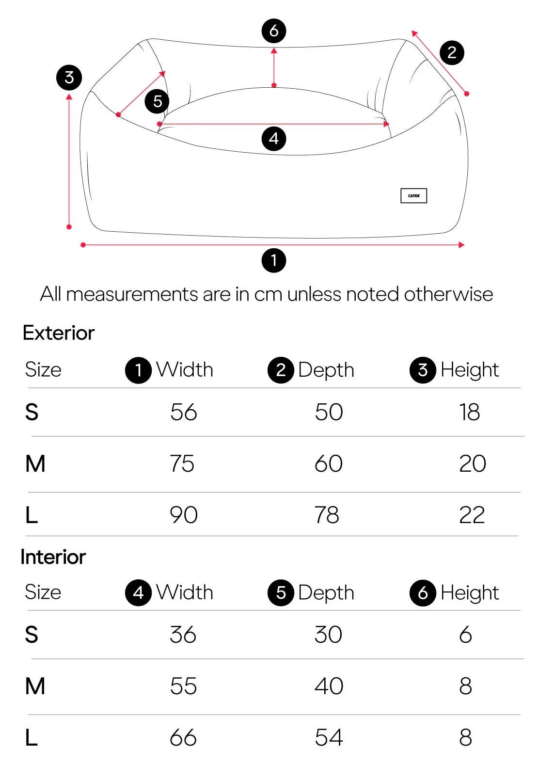 CAFIDE - Hundebett „Snozy“ – Beige