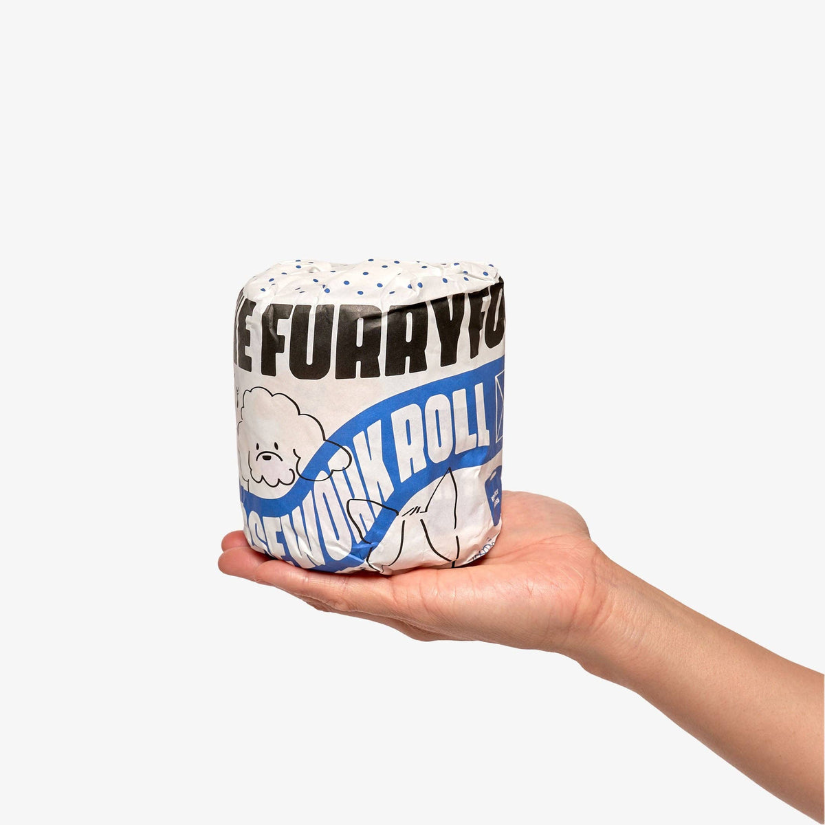 the furryfolks - Toilettenpapier-Nosework-Spielzeug für Hunde - OSSO BLU