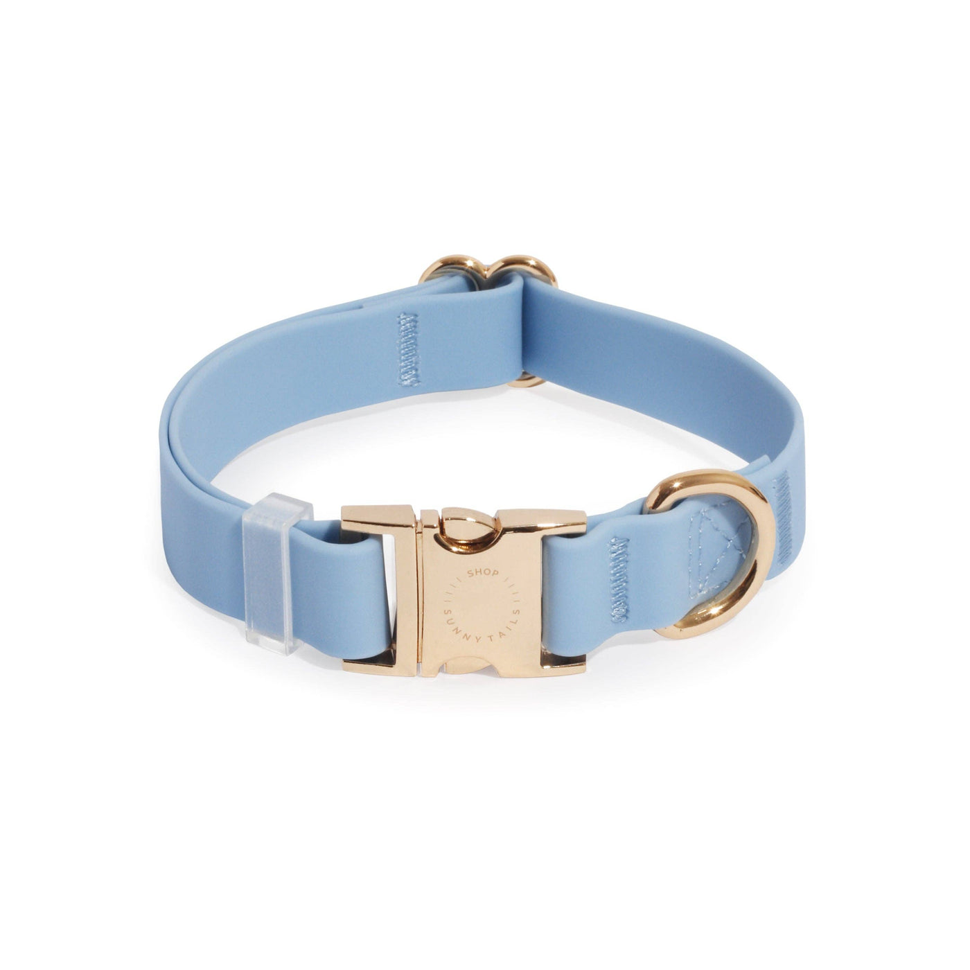 SUNNY TAILS - Waterproof Dog Collar - Malibu Blue