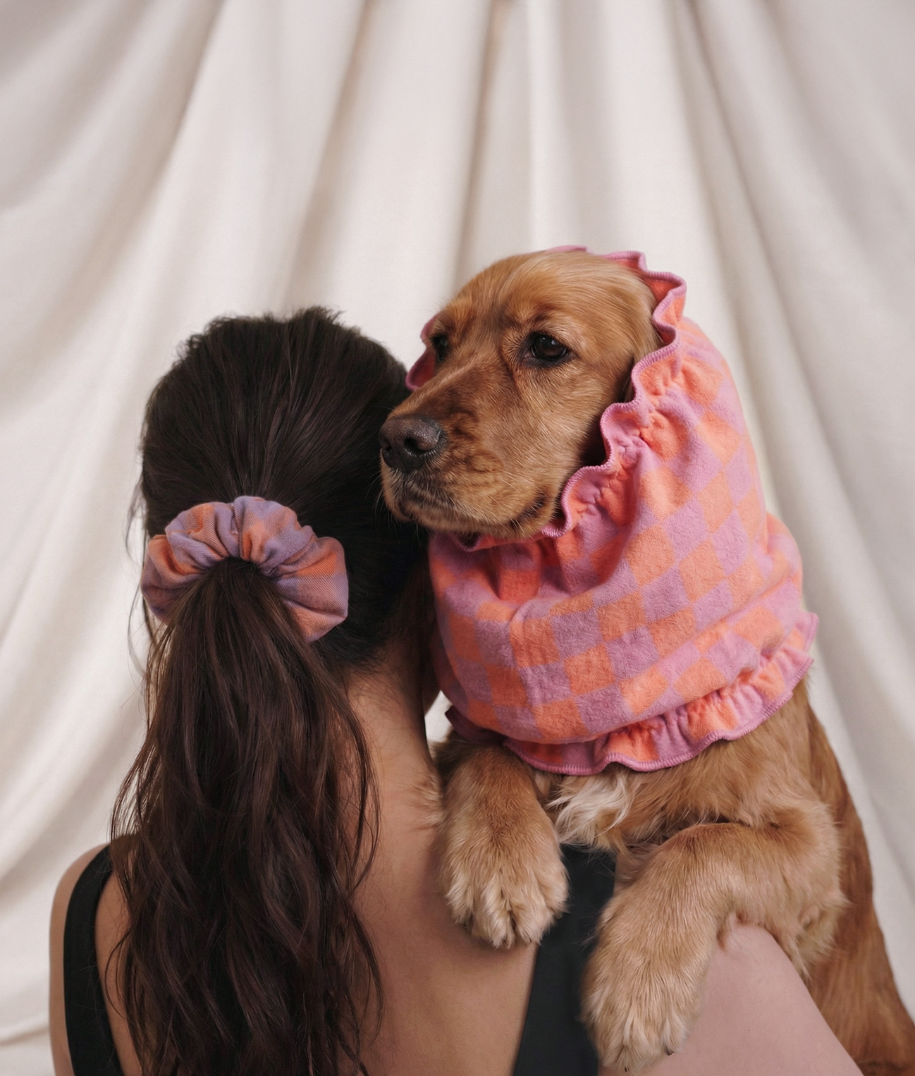 CAFIDE – Scrunchie Vichy (Violett, Noa)