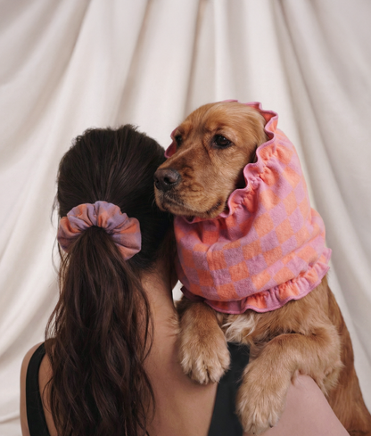 CAFIDE – Scrunchie Vichy (Violett, Noa)