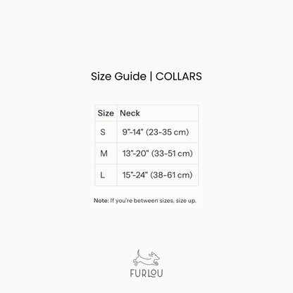 FURLOU – Hundehalsband aus Baumwoll-Canvas in Schwarz - OSSO BLU