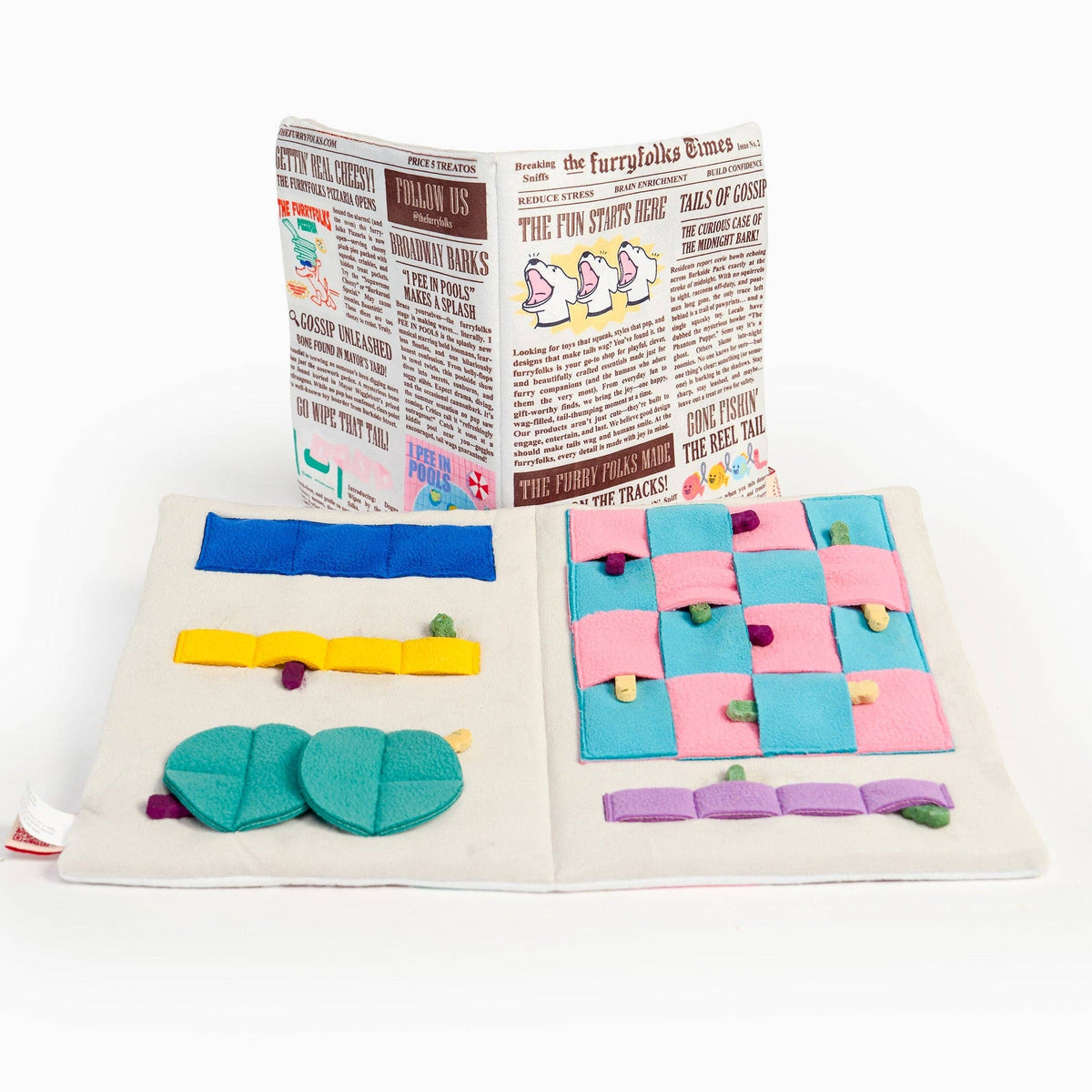 the furryfolks - Zeitungsausgabe Nr. 2 Nosework-Spielzeug - OSSO BLU