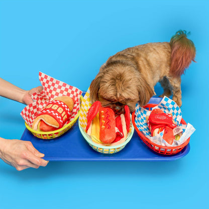 the furryfolks - Hot Doggie Nosework-Spielzeug - OSSO BLU