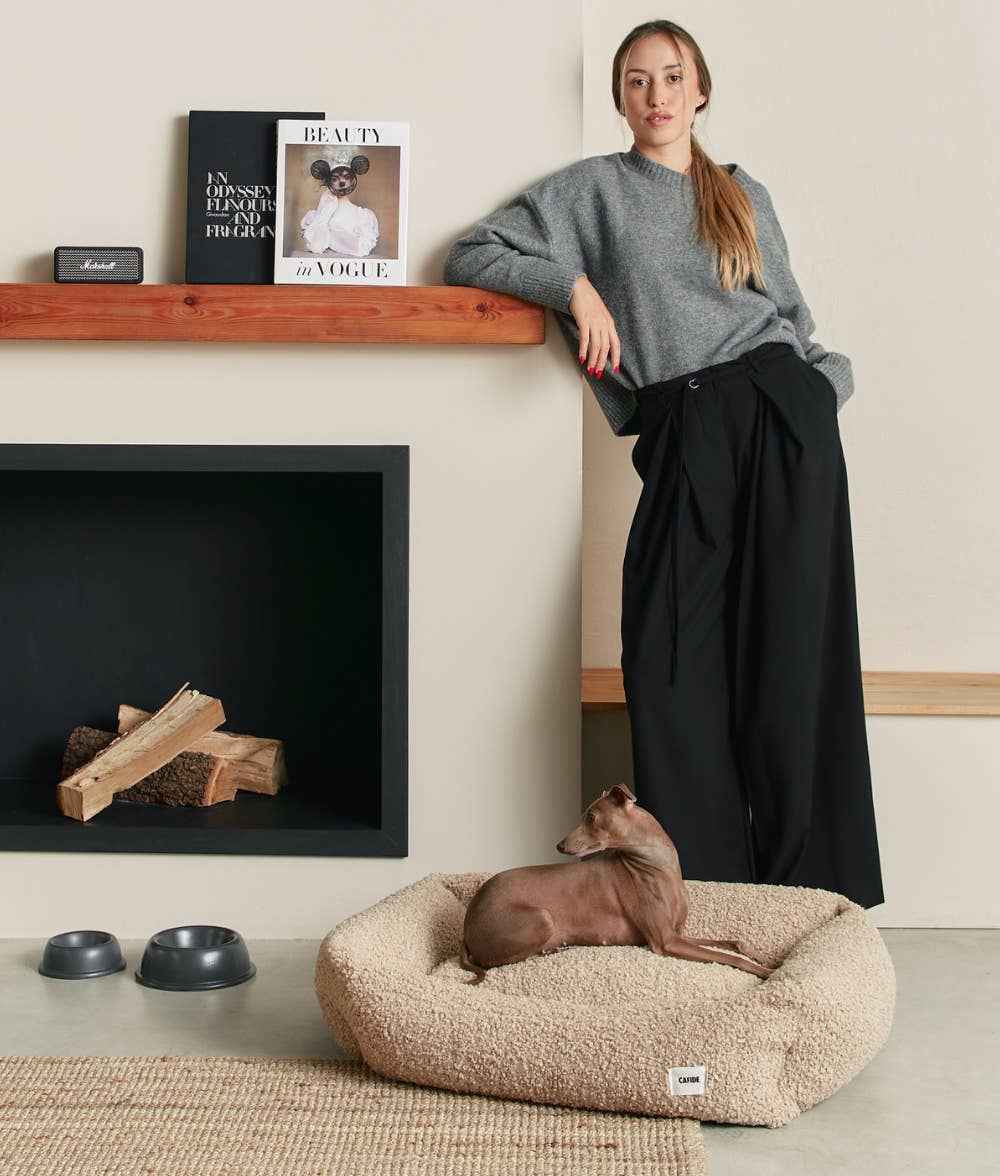 CAFIDE - Hundebett „Snozy“ – Beige