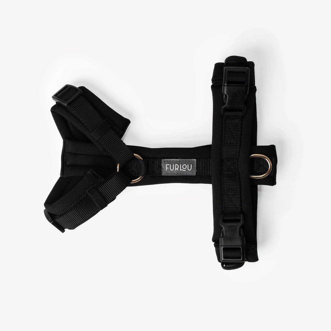 FURLOU – Comfort Hundegeschirr Schwarz
