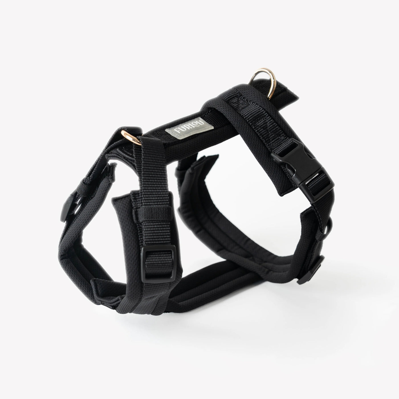 FURLOU – Comfort Hundegeschirr Schwarz