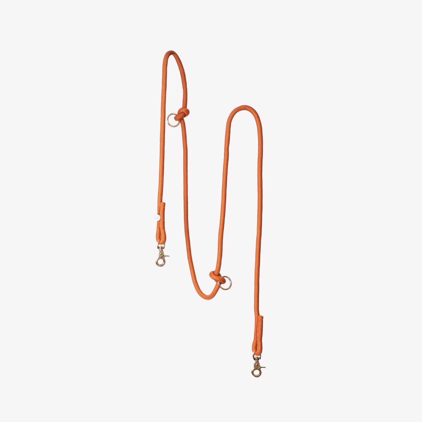 FURLOU - „Terracotta“ – Handsfree Hundeleine, geflochten