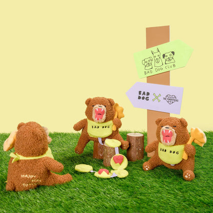 the furryfolks - Glücklicher Bär Tofino Nasenarbeits-Spielzeug - OSSO BLU