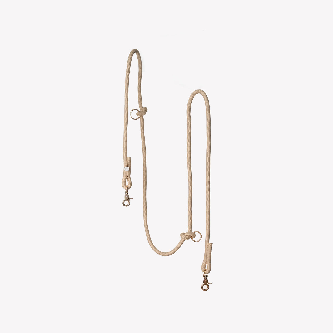 FURLOU - „Tan“ – Handsfree Hundeleine, geflochten