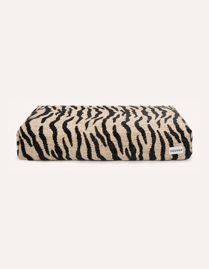 DOGGUO - Zebra Dog Bed – Beige/Black - OSSO BLU