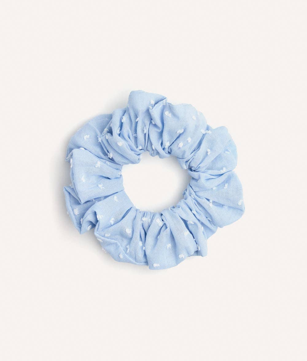 CAFIDE – Scrunchie „Plumeti Blau“ (Noa) - OSSO BLU