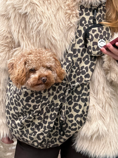 THE DOG LABEL - TDL Canvas Bag 2 – Leopard