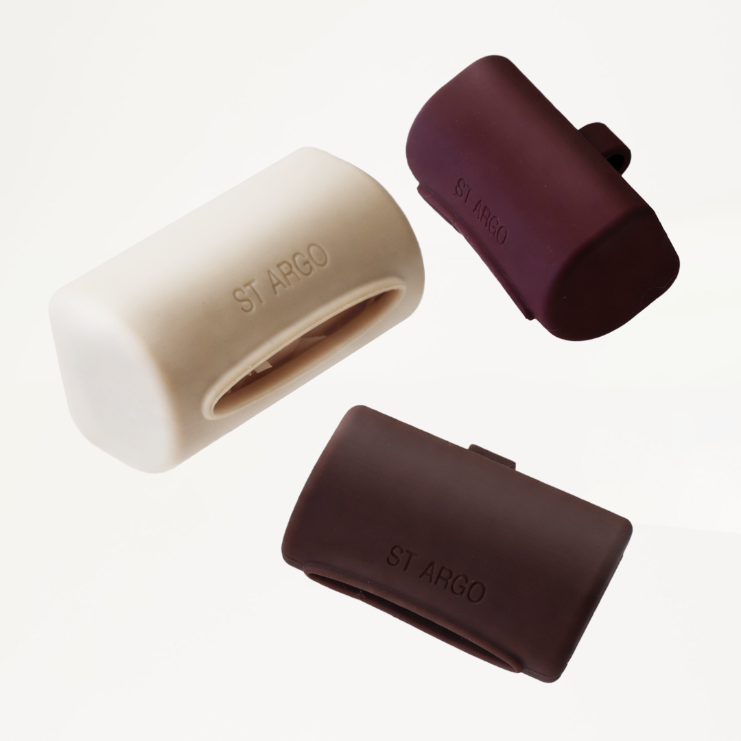 ST ARGO – Pocket-Spender – Burgunderrot - OSSO BLU
