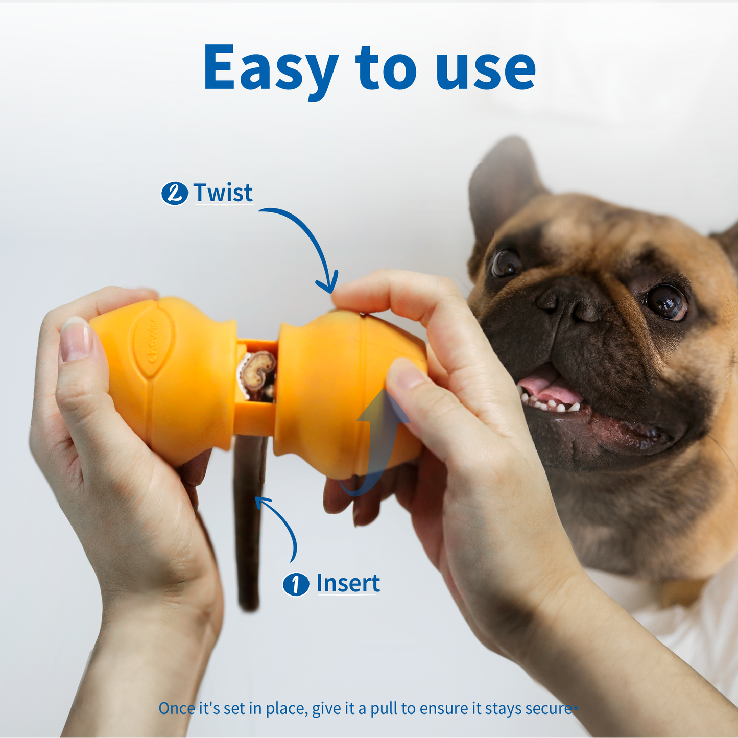 CHEWISE - Sicherer Kauhalter – Standard | Für Hunde von 9–32 kg