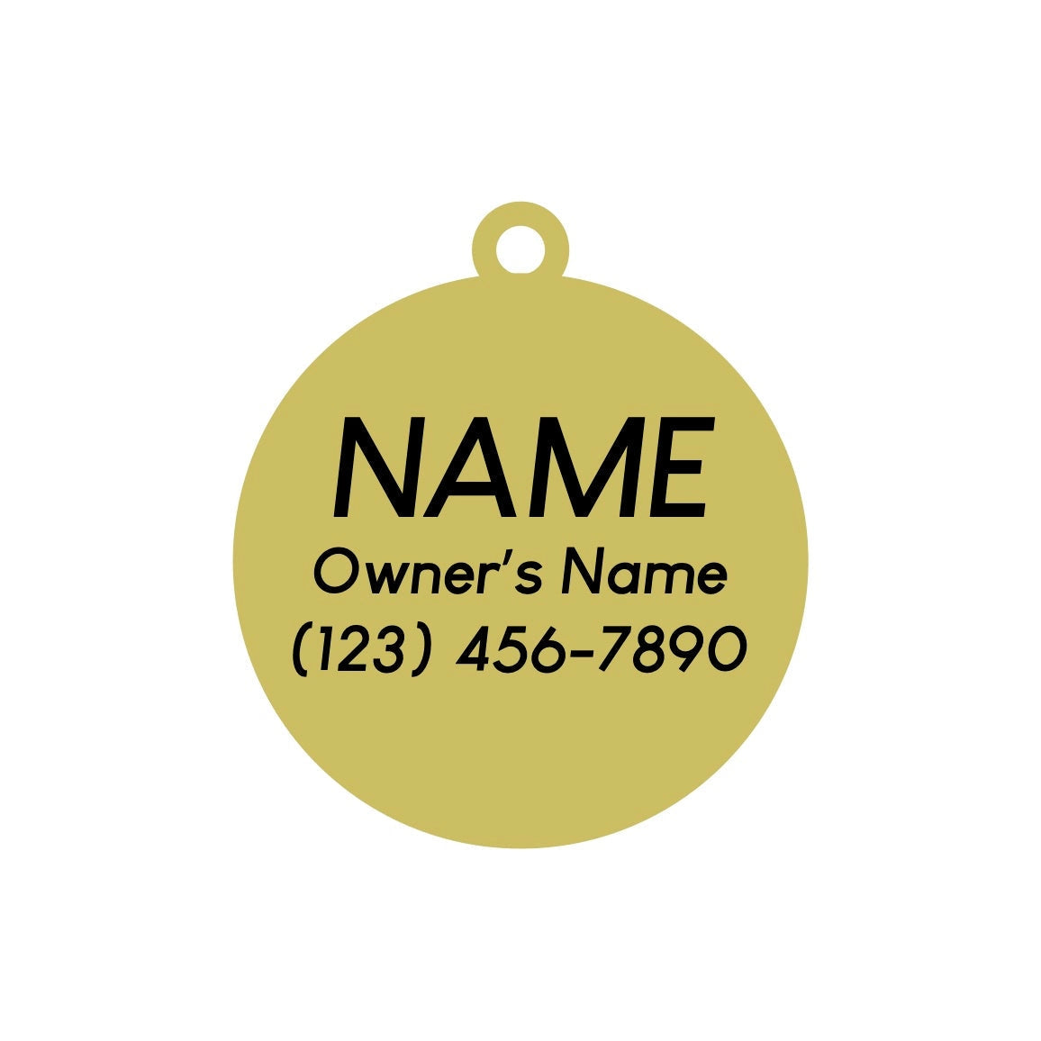 TWO TAILS PET COMPANY - Only Child ID Tag