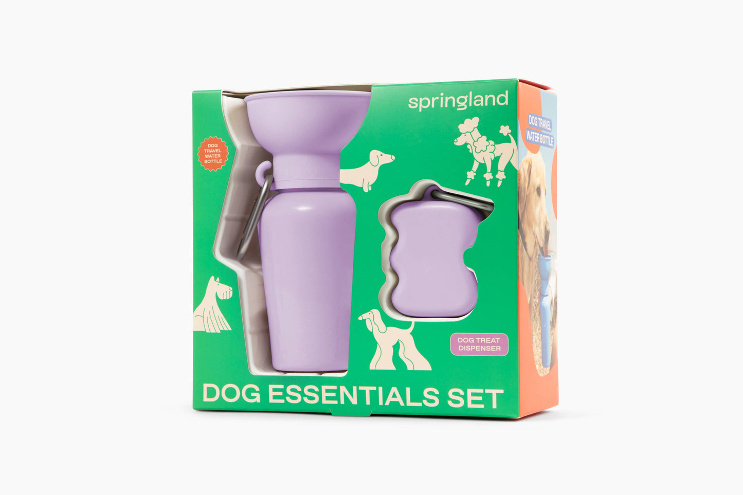 SPRINGLAND PETS - Geschenkbox-Set für Hunde - OSSO BLU
