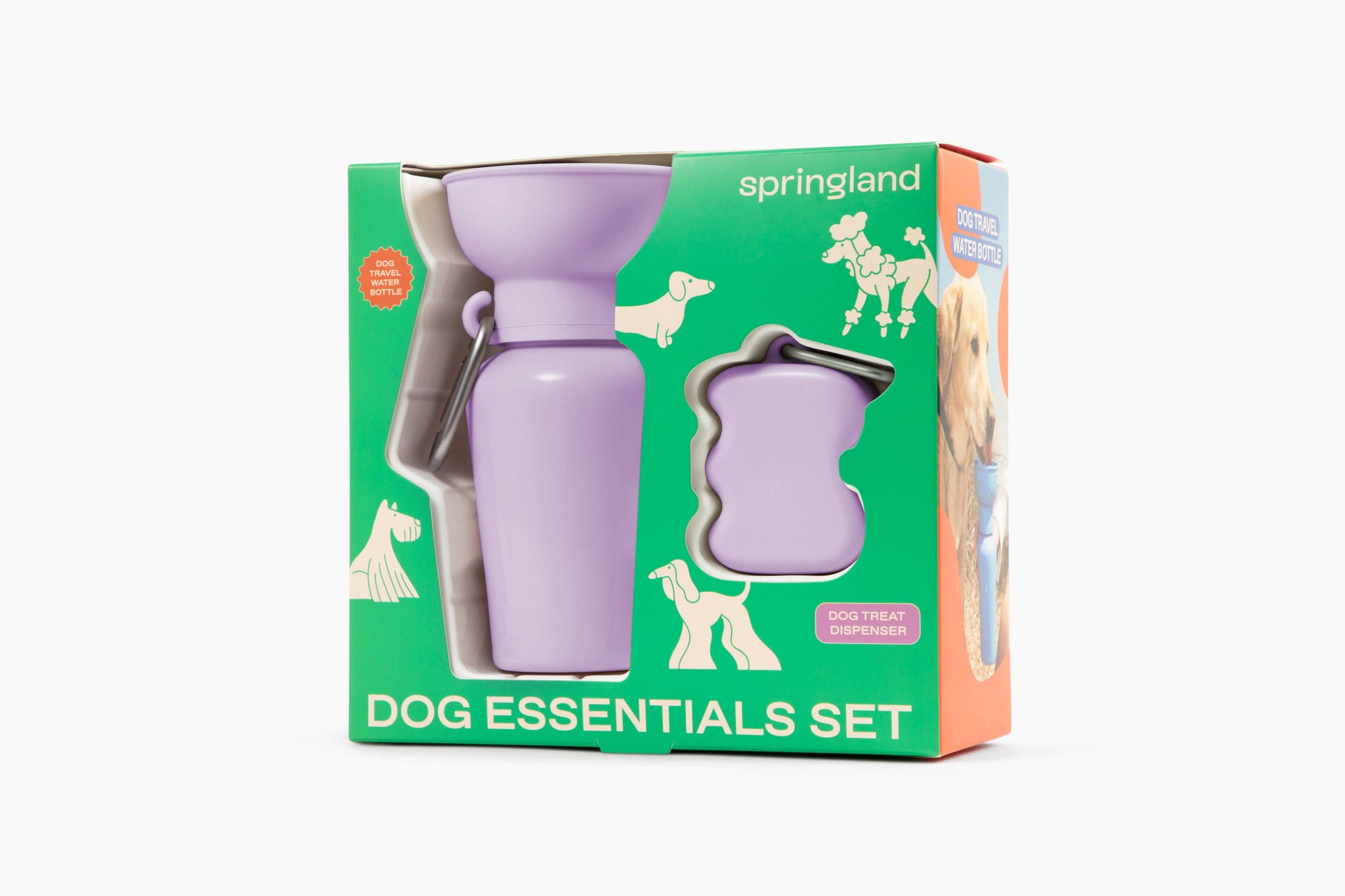SPRINGLAND PETS - Geschenkbox-Set für Hunde - OSSO BLU
