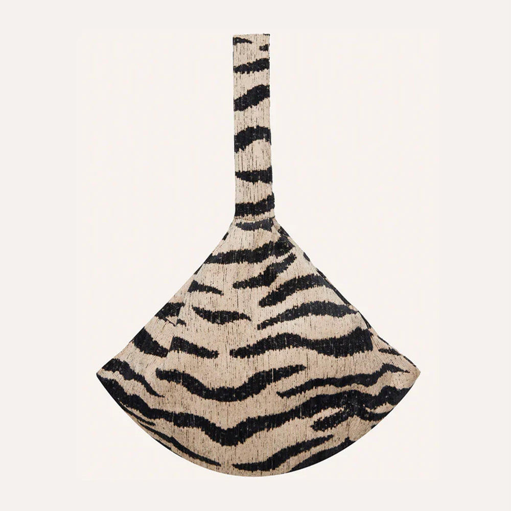 DOGGUO - Zebra Dog Carrier - Beige/Black