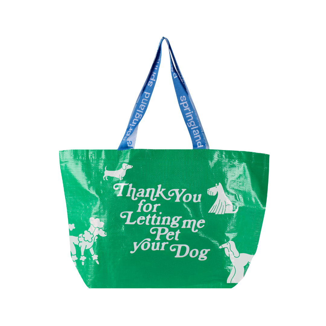 SPRINGLAND PETS - Dog People Tote Bag (Large)