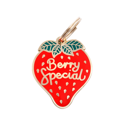 TWO TAILS PET COMPANY - Berry Special Pet ID Tag