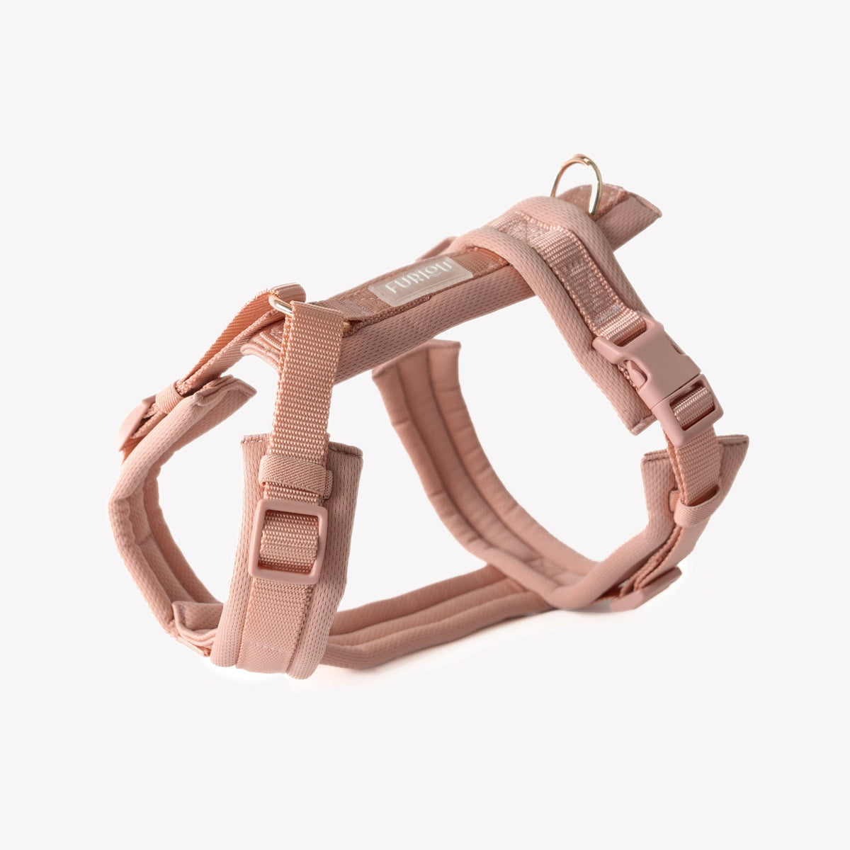 FURLOU – Komfort Hundegeschirr Powder Rose