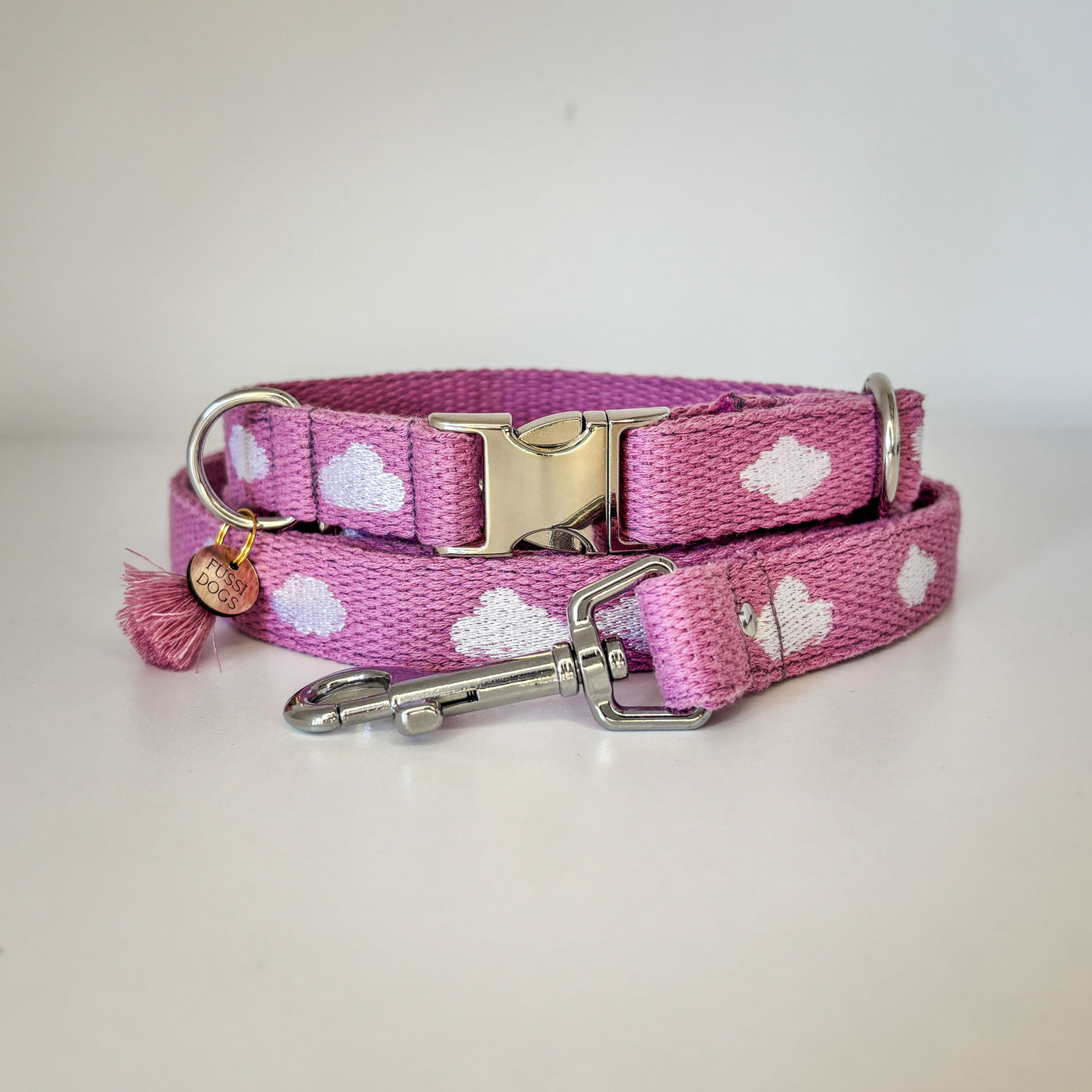 FUSSI DOGS - Dog Leash Cloud Rose