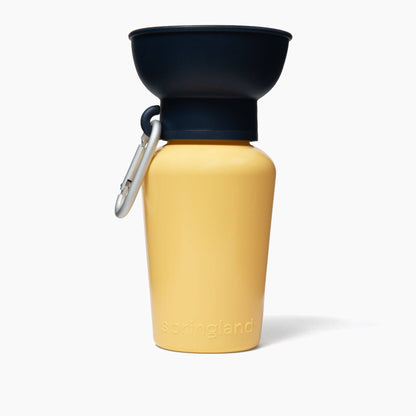 SPRINGLAND PETS - Limited Edition - Reisetrinkflasche für Hunde | 590 ml - OSSO BLU