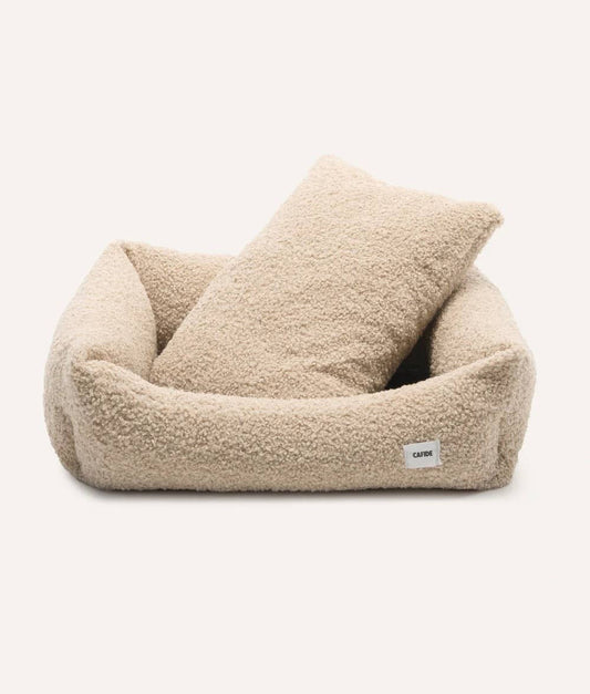 CAFIDE - Hundebett „Snozy“ – Beige - OSSO BLU