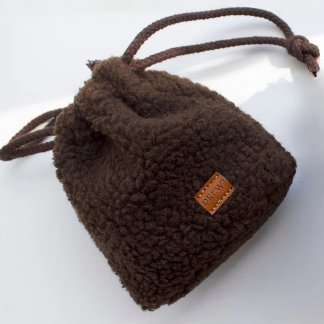 DREW'S DOGWEAR - Teddy Leckerli-Tasche (braun)