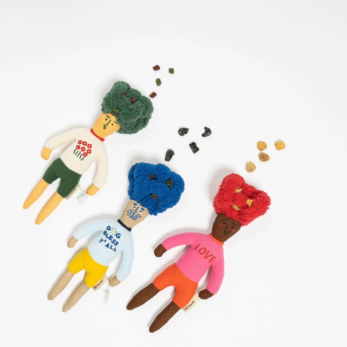 the furryfolks - Hooman Nose Work Spielzeug von the furryfolks - OSSO BLU