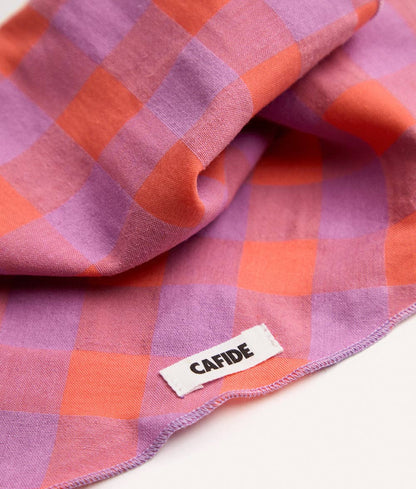 CAFIDE – Hundebandana Vichy-Karo (Violett)