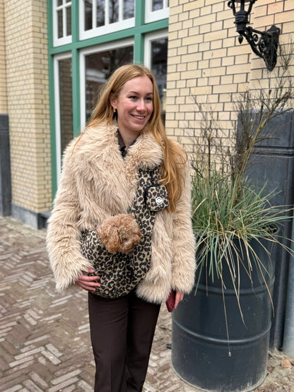 THE DOG LABEL - TDL Canvas Bag 2 – Leopard