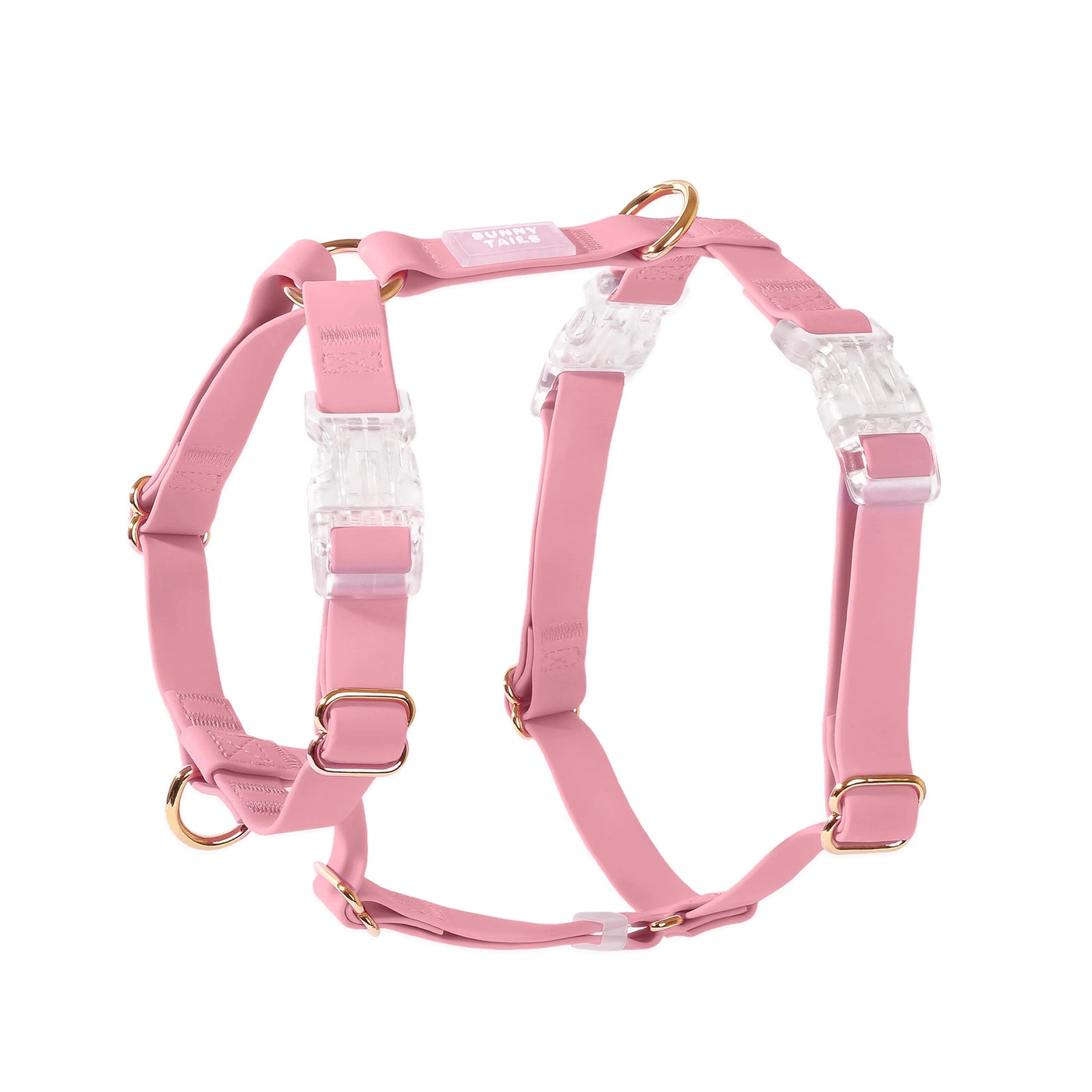 SUNNY TAILS - Waterproof Dog Harness - Perfect Pink