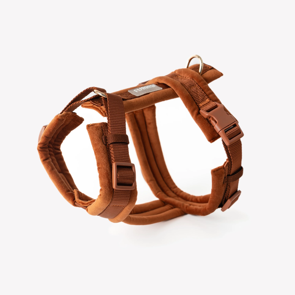 FURLOU – Samt Hundegeschirr Clay
