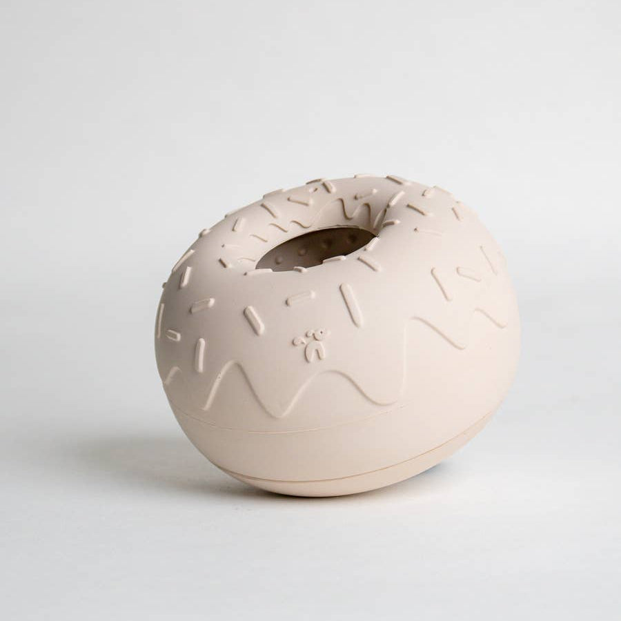 INOOKO – Yoomy Donut Schleckmatte & Beschäftigungsspielzeug für Hunde – Sand - OSSO BLU