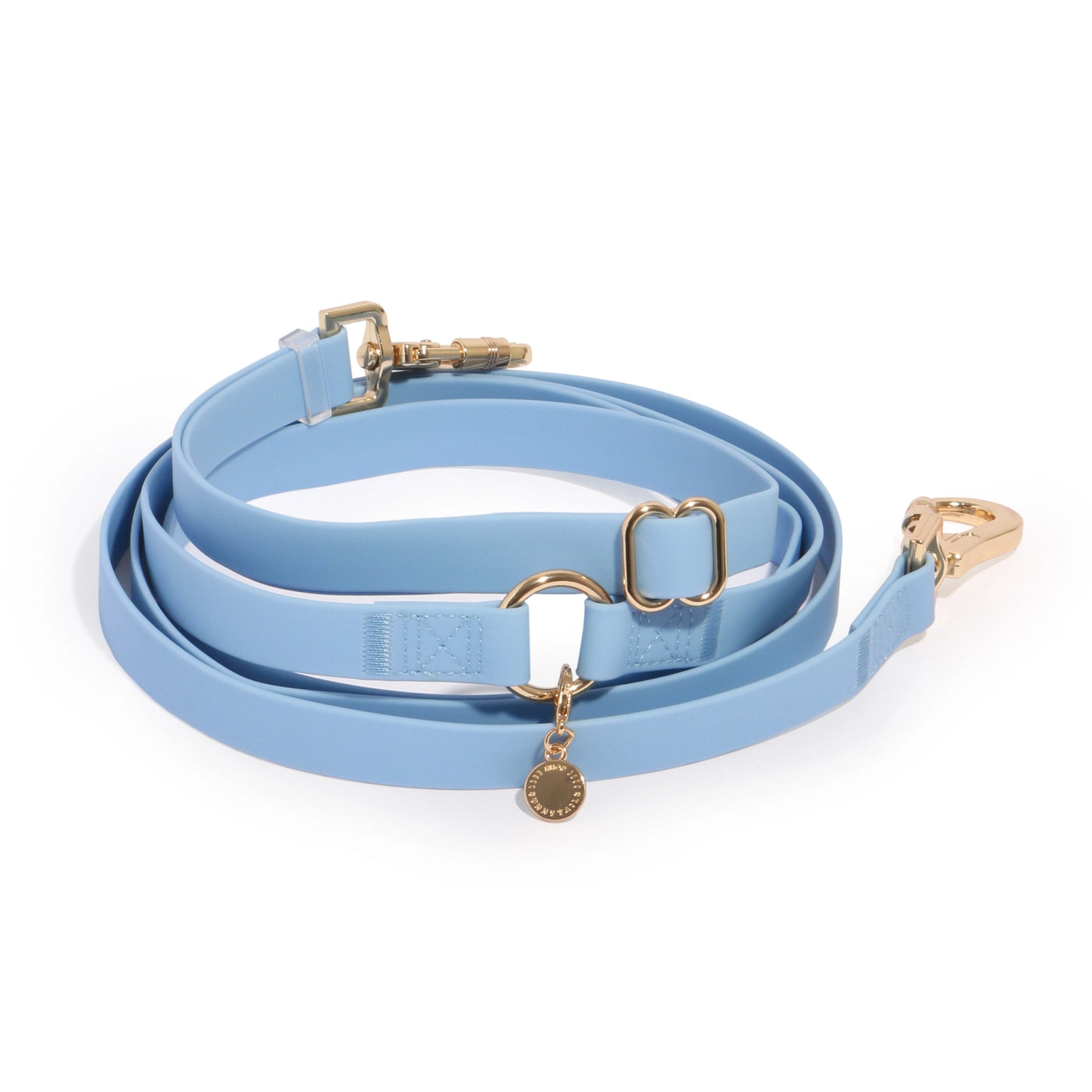 SUNNY TAILS - 4-in-1 Convertible & Multifunctional Dog Leash - Malibu Blue