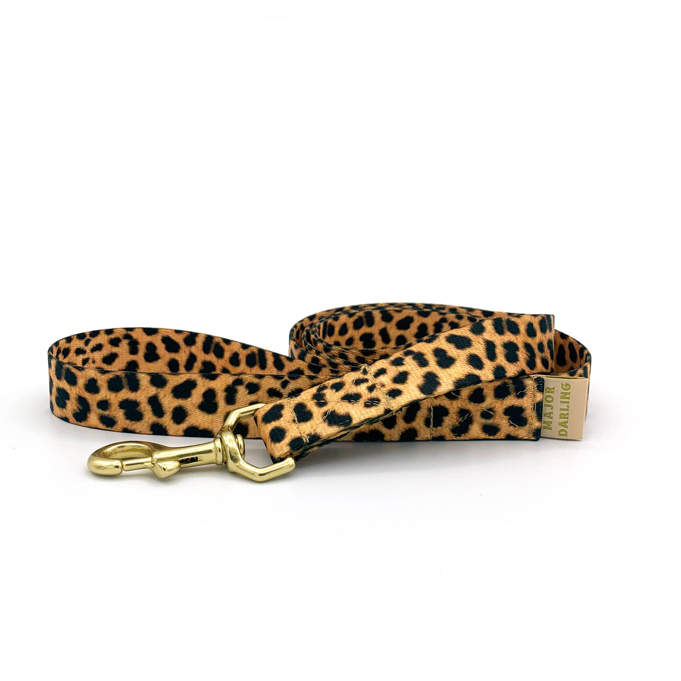 MAJOR DARLING - Leine mit Leopardenmuster