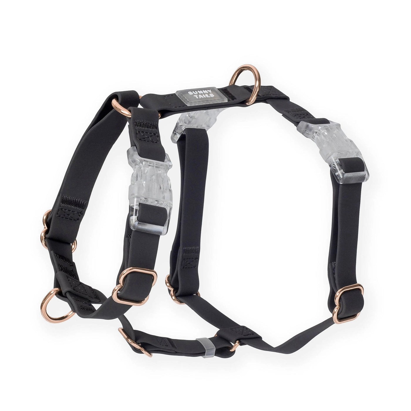 SUNNY TAILS - Wasserdichtes Hundegeschirr - Ember Black