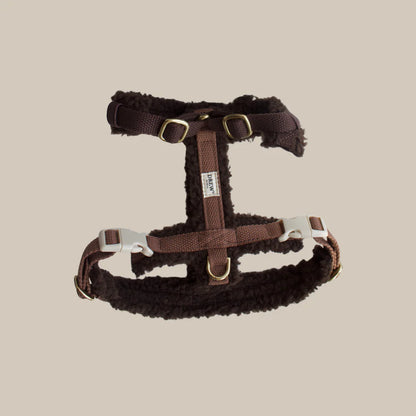 DREW'S DOGWEAR - Teddy-Geschirr (braun)