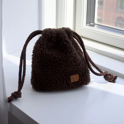 DREW'S DOGWEAR - Teddy Leckerli-Tasche (braun)