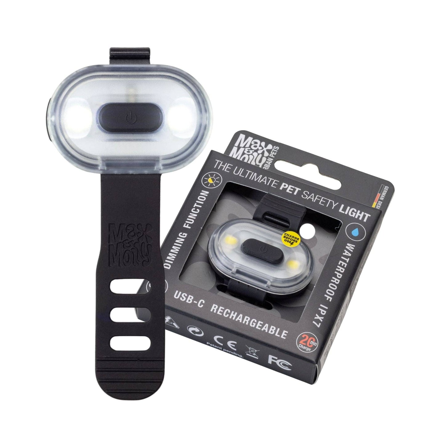 MAX & MOLLY – Matrix 2.0 Ultra LED „Sicherheitslicht Schwarz“