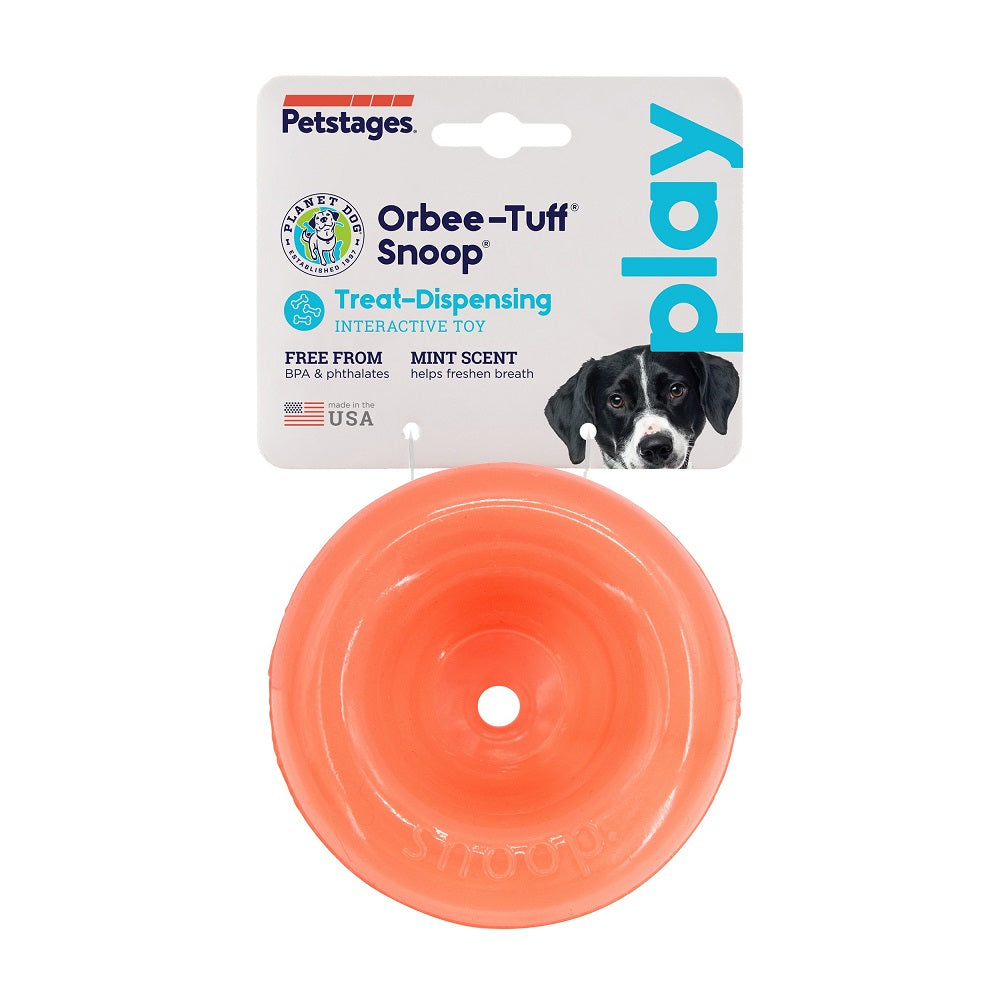 PLANET DOG - Lil' Snoop – Interactive Toy (Red, 10 cm)