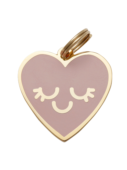 TWO TAILS PET COMPANY - Smiling Heart Pet ID Tag - OSSO BLU