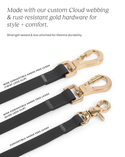 SUNNY TAILS - Cloud 4-in-1 Hundeleine - Glow in the Dark