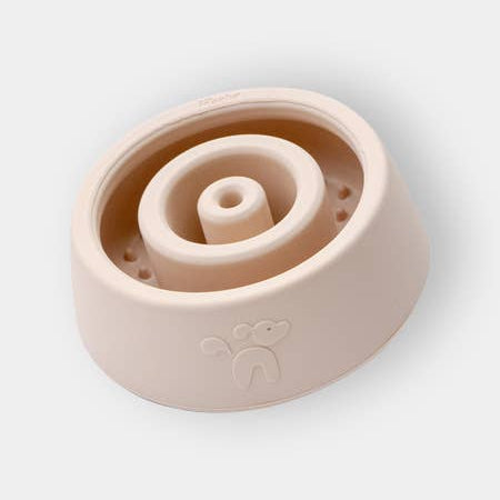 INOOKO - Yoomy Wobble Toy for Dogs, Sand-colored