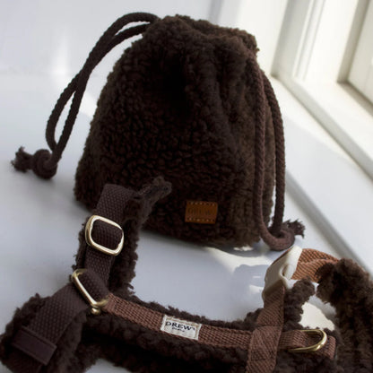 DREW'S DOGWEAR - Teddy Leckerli-Tasche (braun)