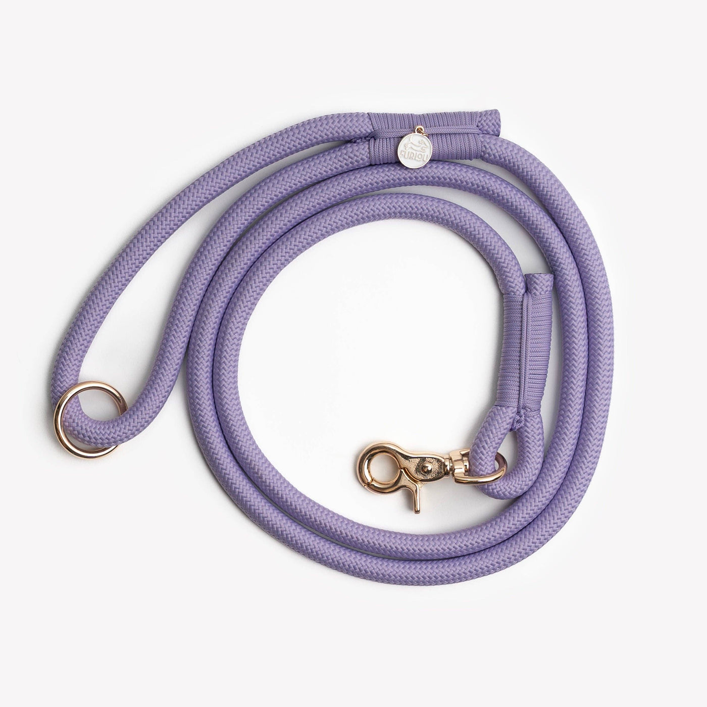 FURLOU - "Lavender" - Braided Dog Leash