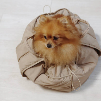 LAMBWOLF COLLECTIVE - OLLA Tragetasche für Hunde – Camel - OSSO BLU