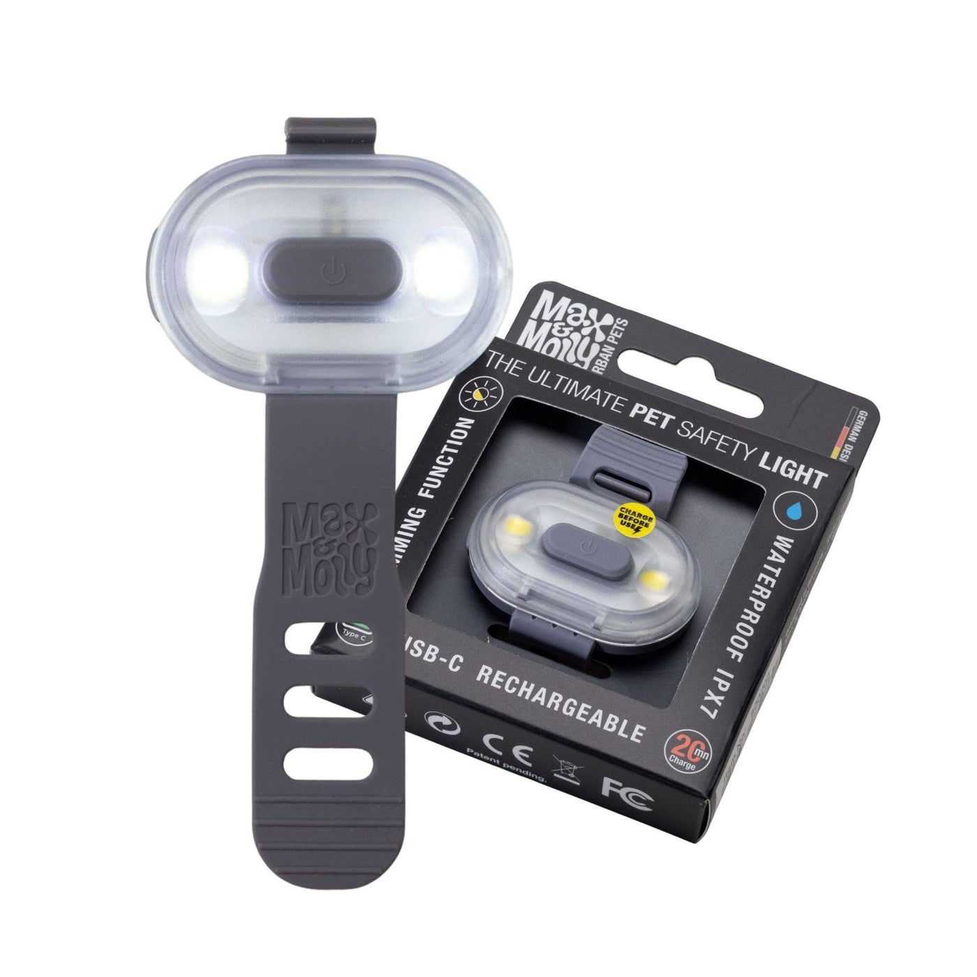 MAX & MOLLY – Matrix 2.0 Ultra LED „Sicherheitslicht Stone“